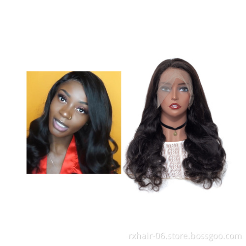 Brazilian Cuticle Aligned Hair Material Human Hair Full Lace Wig